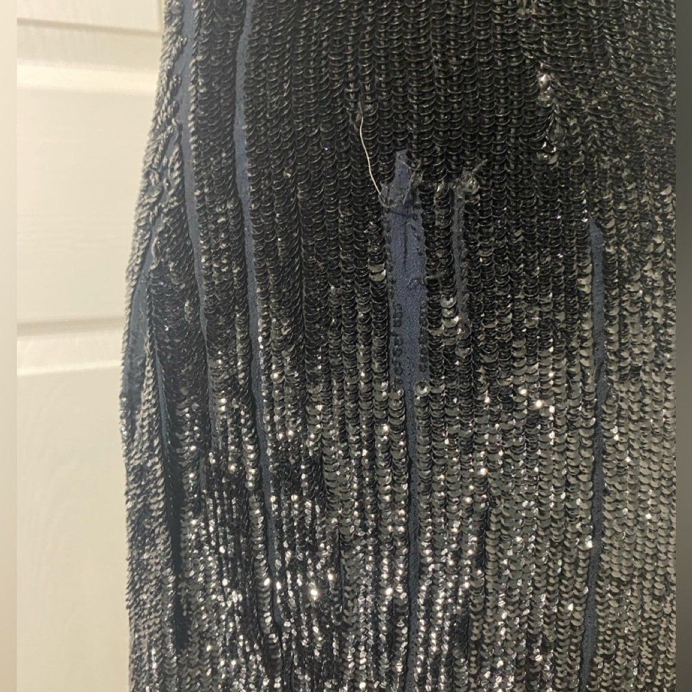Vintage silk sequin dress - Picture 7 of 11